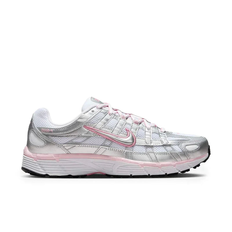 Tênis Nike P-6000 Prata/rosa
