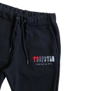 Conjunto Trapstar Chenille Decoded Preto/Vermelho