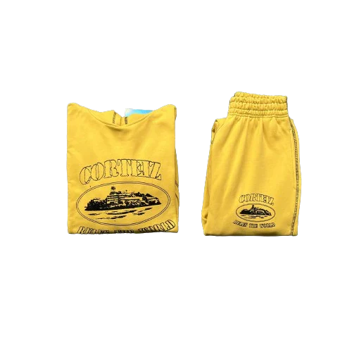 Conjunto Corteiz Alcatraz Topstitching